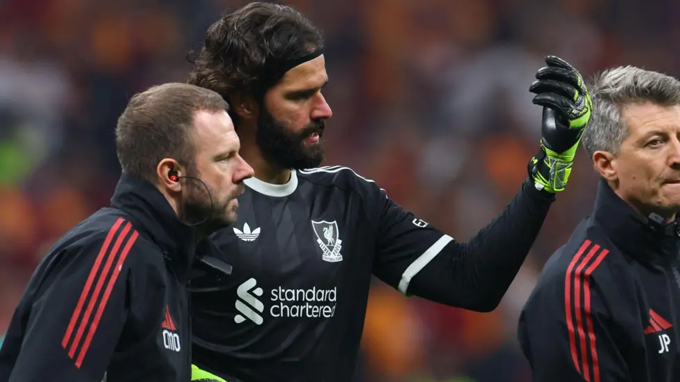 Injured goalkeeper Alisson ‘will not play on Saturday’