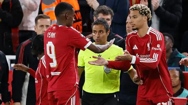 Isak competition at Liverpool good for me - Ekitike